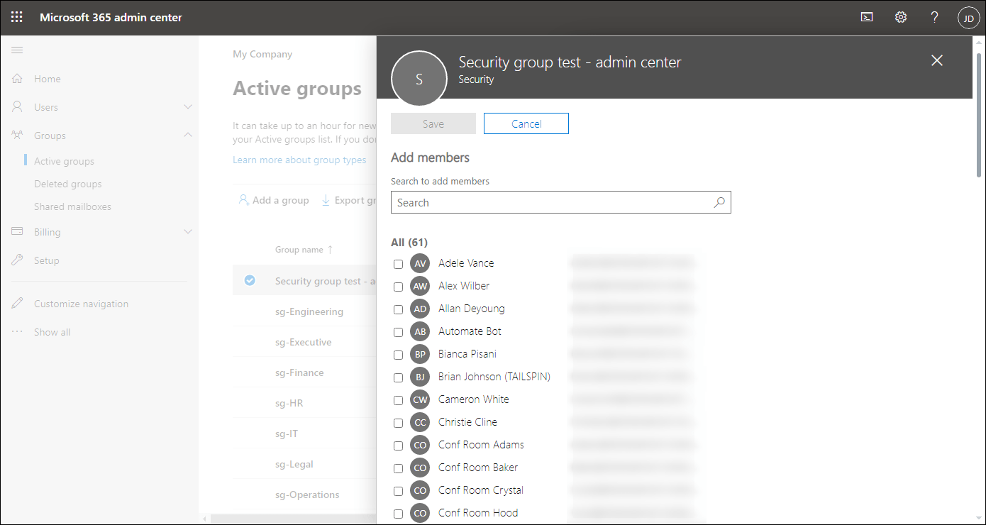 Office 365 security groups learn how to manage them
