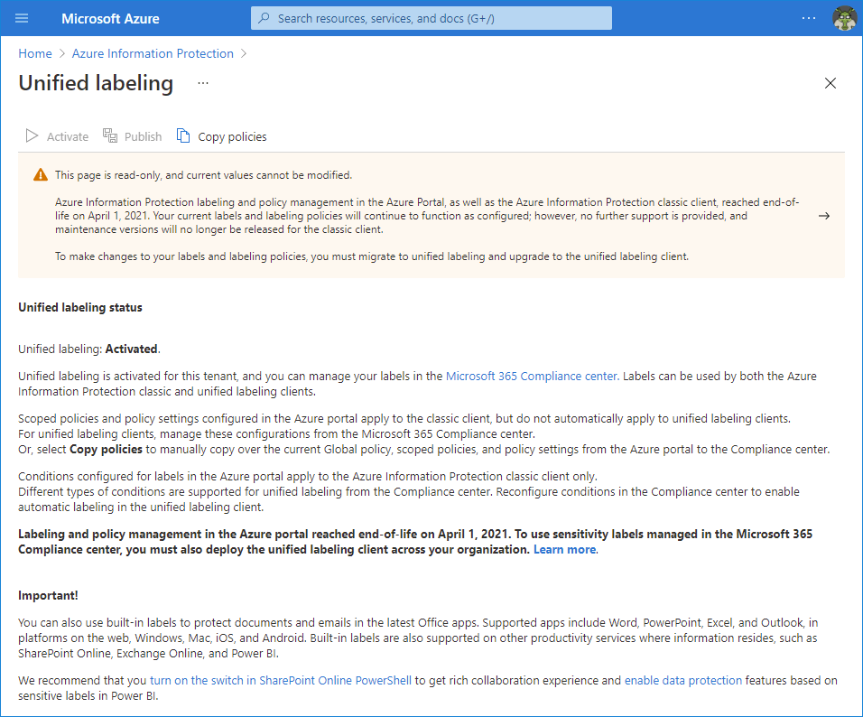 All about sensitivity labels in Microsoft 365 (Office 365)