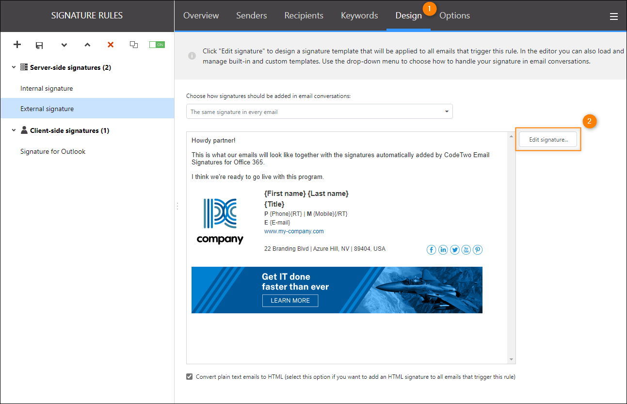 How to add a Teams call link to your email signature