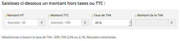 Calcul Tva 5