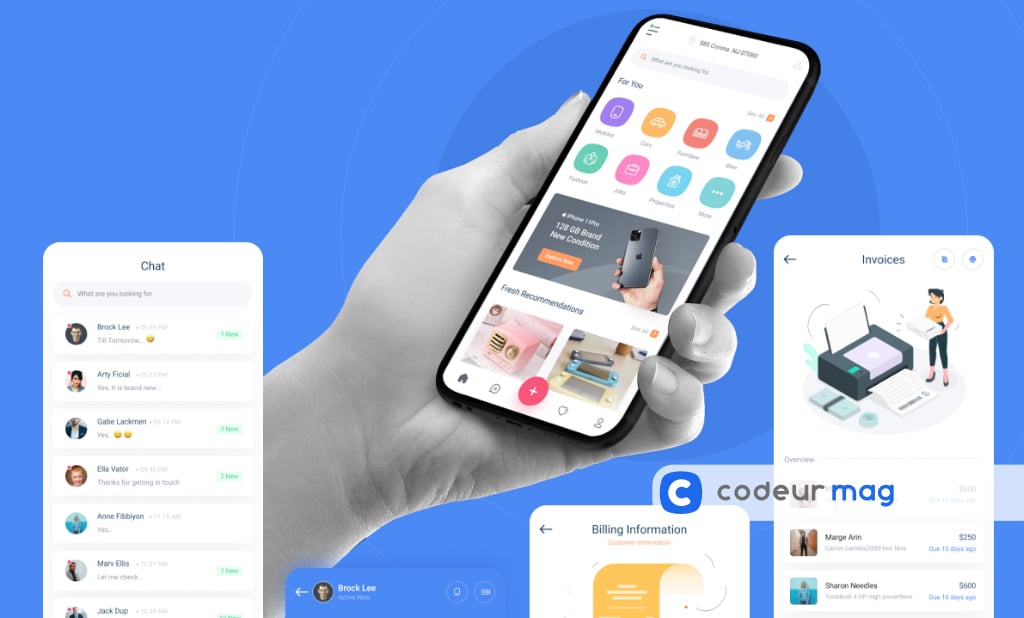 11 templates d'applications de petites annonces