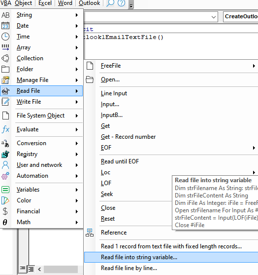 Create email with a htmlBody from file
