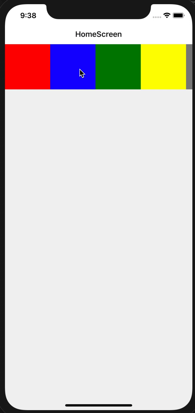 How to create horizontal scrollbar with views in React native CodeVsColor