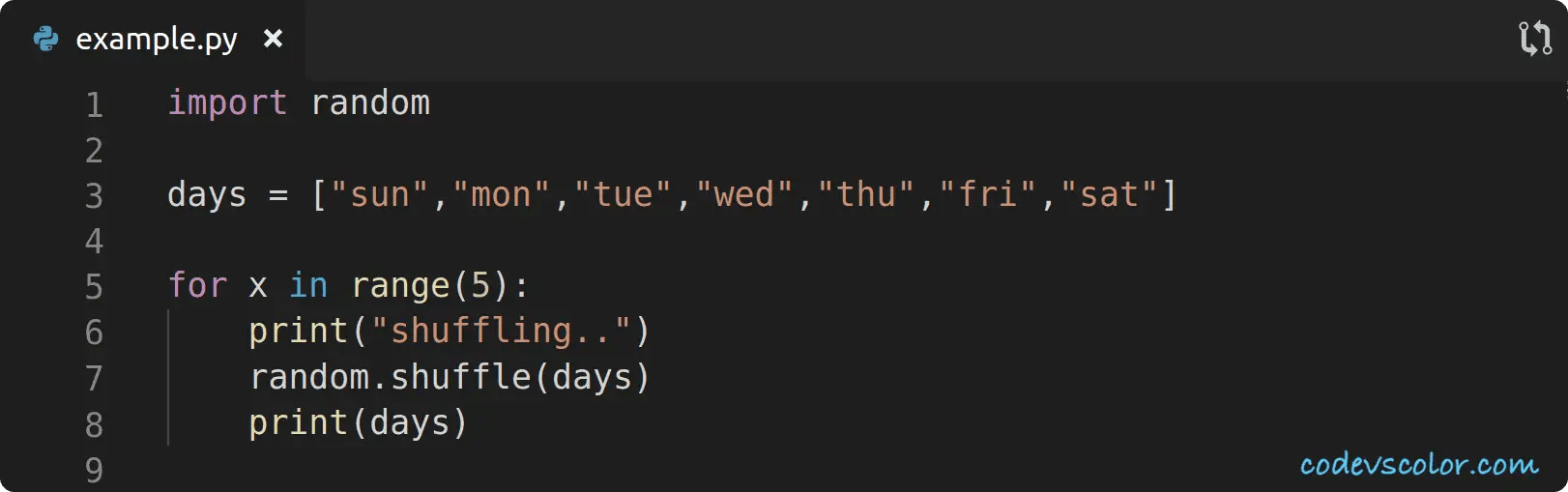 Working with random in python , generate a number,float in range etc