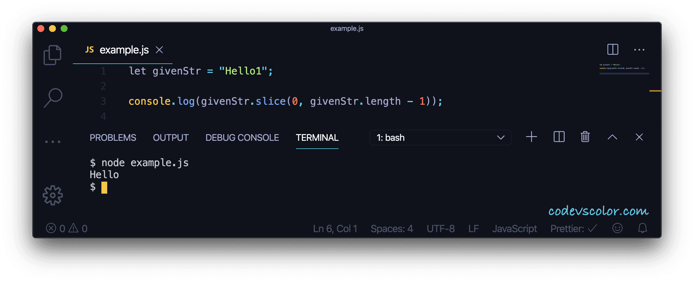 3 different ways to remove the last character of a string in JavaScript