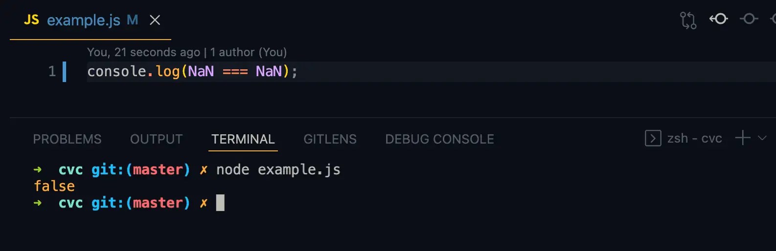 How to check if a number is NaN in JavaScript CodeVsColor