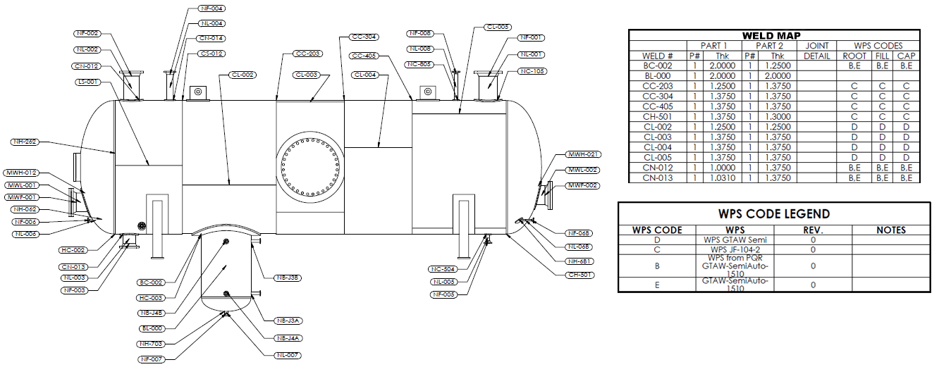 Weld Map Creation & CWI Integration with Shopfloor Codeware