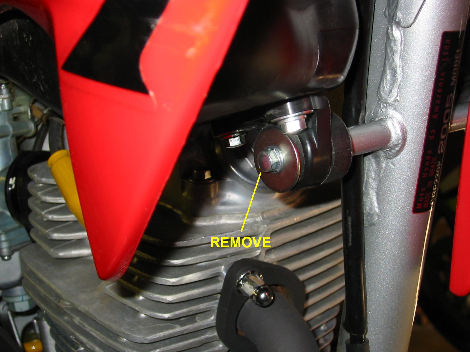 2004 Honda crf250r valve clearance