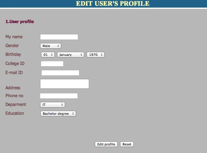 Event Management System Java Project Code with C