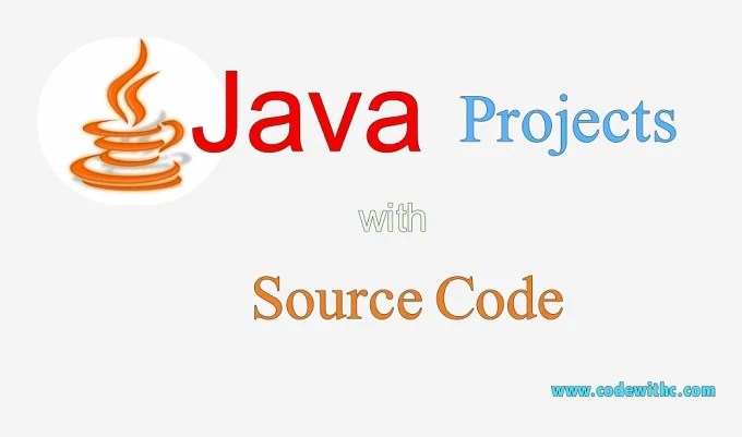 35+ Java Projects with Source Code Code with C