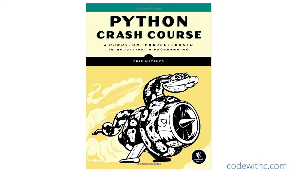 Python Crash Course A HandsOn, ProjectBased