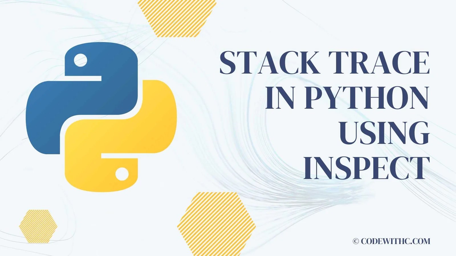 Stack Trace In Python Using Inspect Code With C