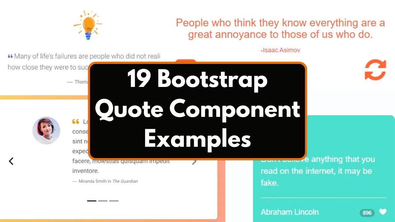Bootstrap Components
