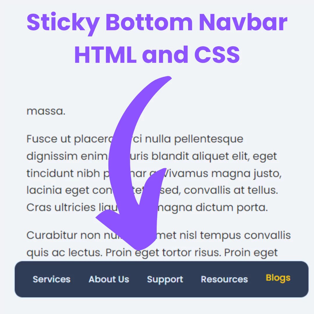 How to Create a Scrollable Sticky Sidebar with HTML, CSS, and JavaScript