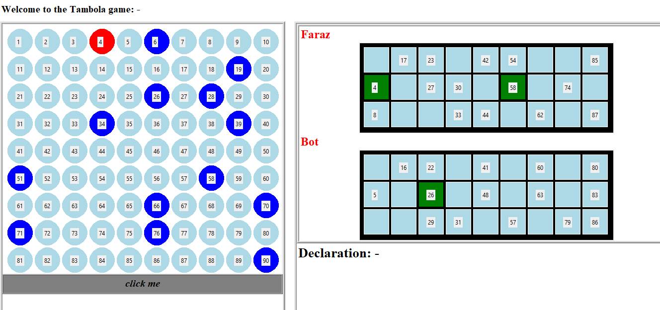 building tambola game in tkinter Code with Faraz
