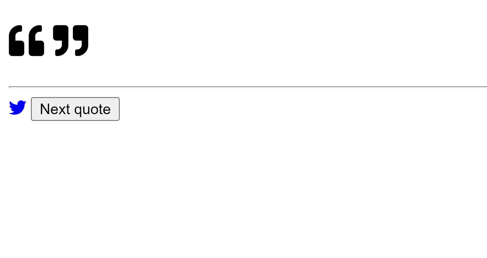 Random Quote Generator Using HTML, CSS, and JavaScript