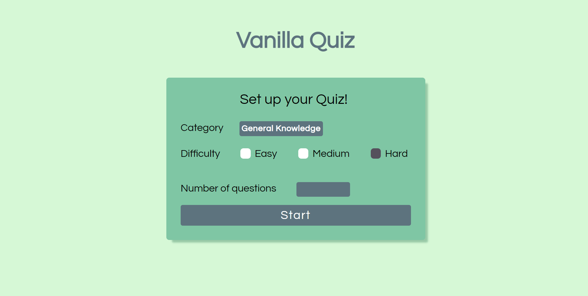 Multiple Choice Quiz with Timer using HTML & JavaScript Code
