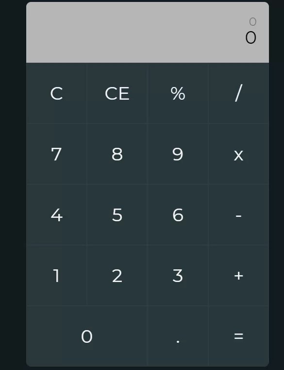 Create Calculator Using HTML ,CSS & JavaScript (Source Code)