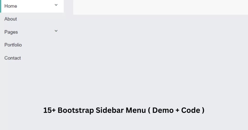 14+ Bootstrap Sidebars (Example +Free Code)