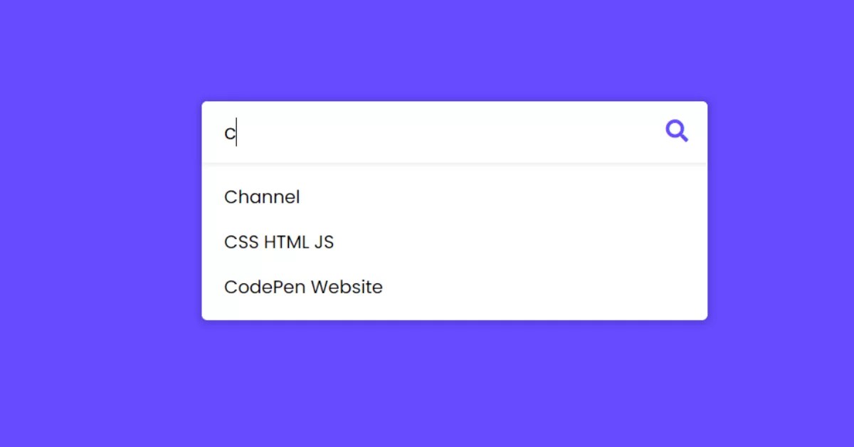 Search Auto Complete Search Using Javascript With Ajax, Php, And Mysql