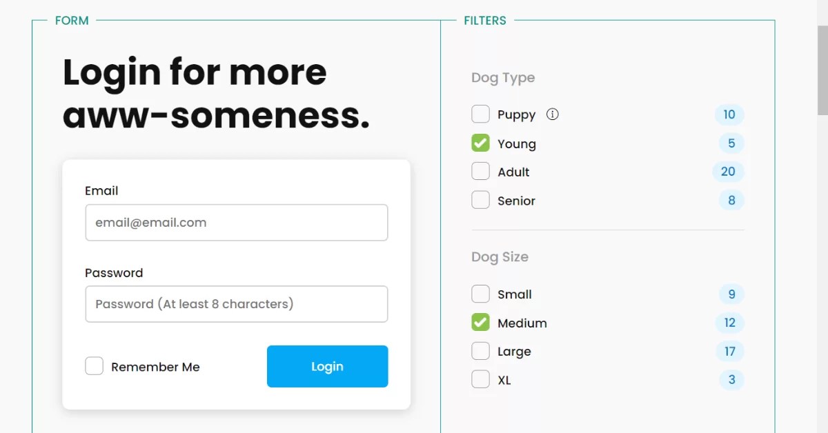 15+ Complete CSS Forms With Source Code