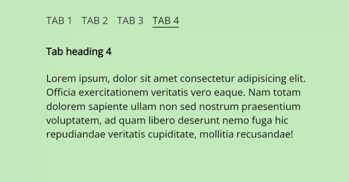 15+ jQuery Tabs Using CSS And JavaScript