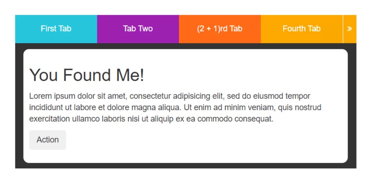 Top 15+ Bootstrap Tabs
