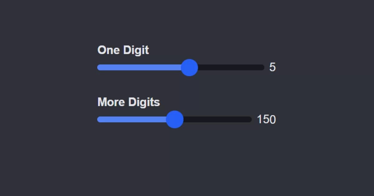 Top 15 CSS Range Sliders Designs with Source Code