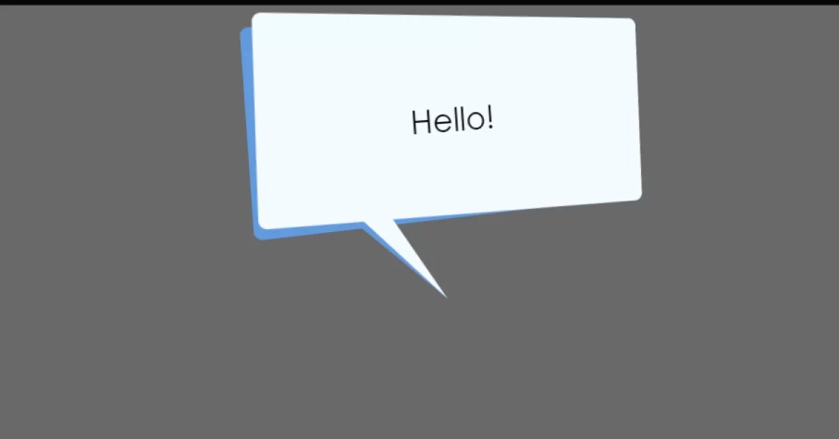 Top 15+ CSS Speech Bubble Designs