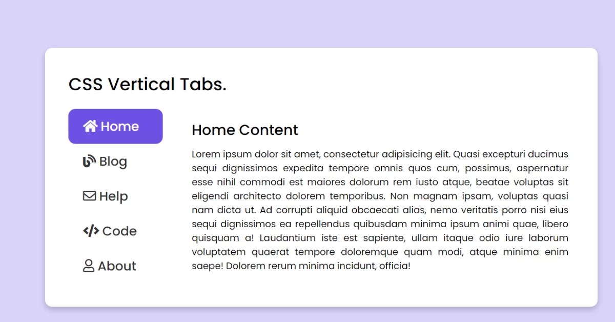 19 CSS Tabs (Example + Free Code)
