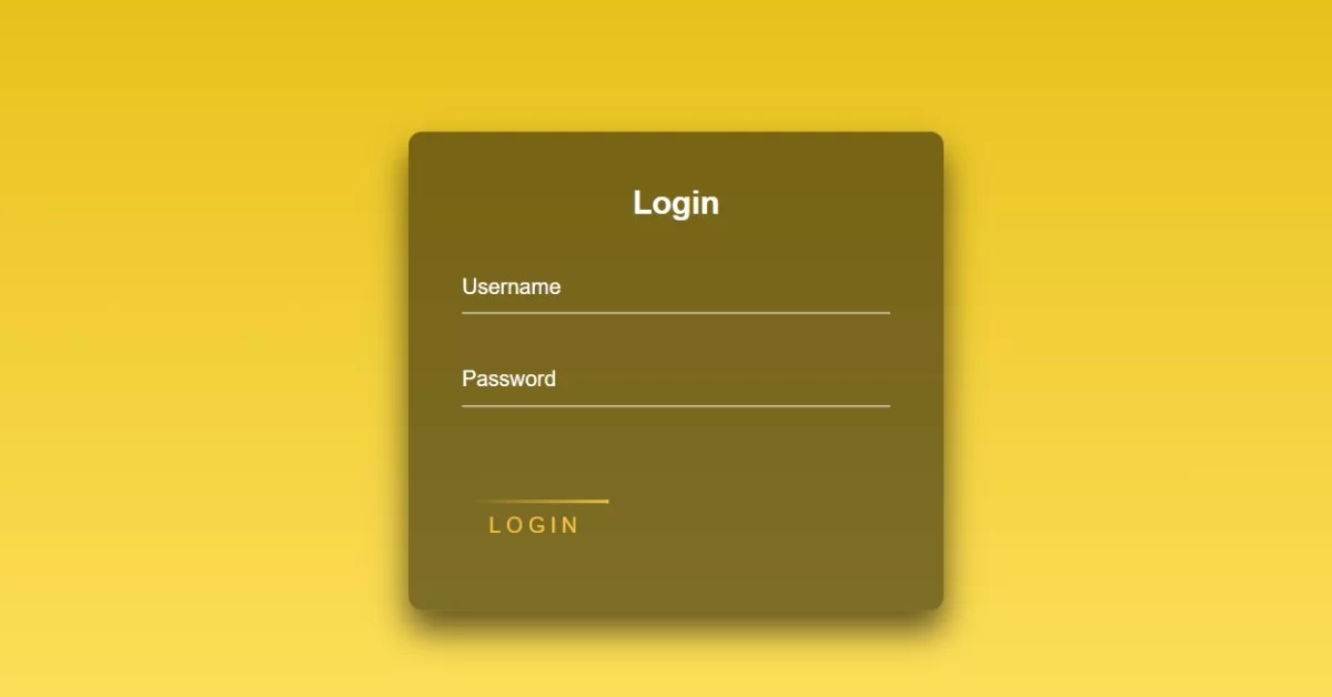 22+ Free CSS Login Forms