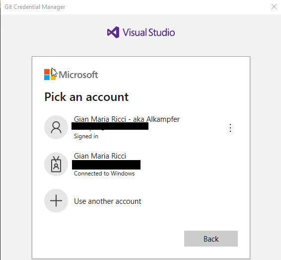 Pills Git command line failed to authenticate against Azure DevOps