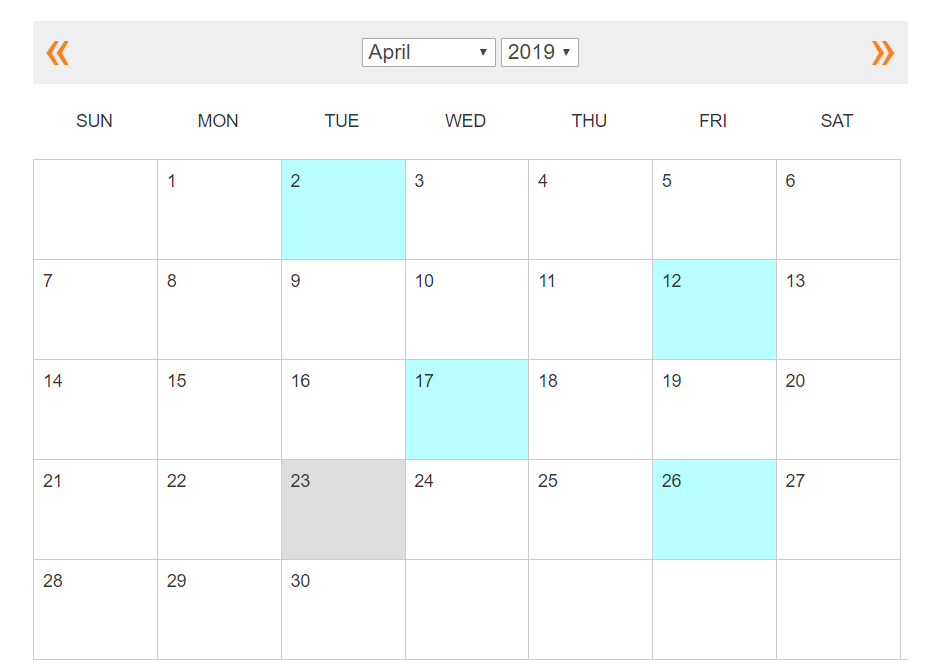 Build an Event Calendar using jQuery, Ajax, PHP and MySQL CodexWorld Build an Event Calendar using jQuery, Ajax, PHP and MySQL CodexWorld