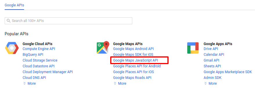 How to Get Google Maps JavaScript API Key - CodexWorld
