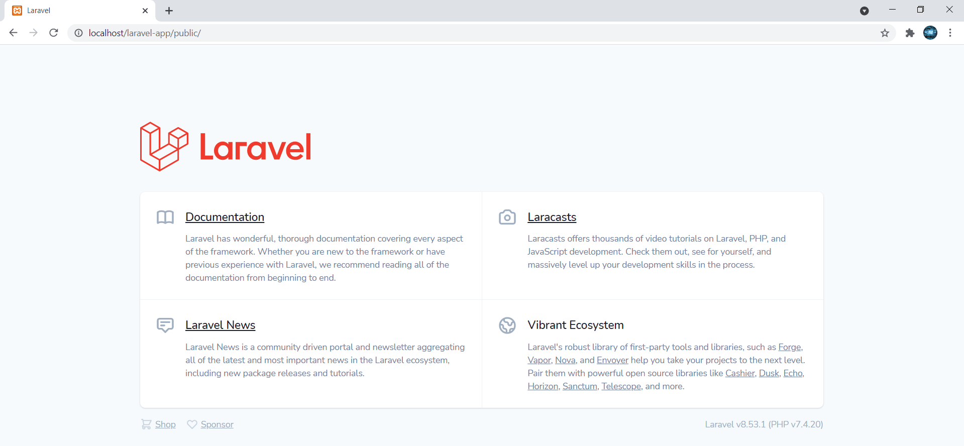 Laravel tutorial for beginners electronicsFlex