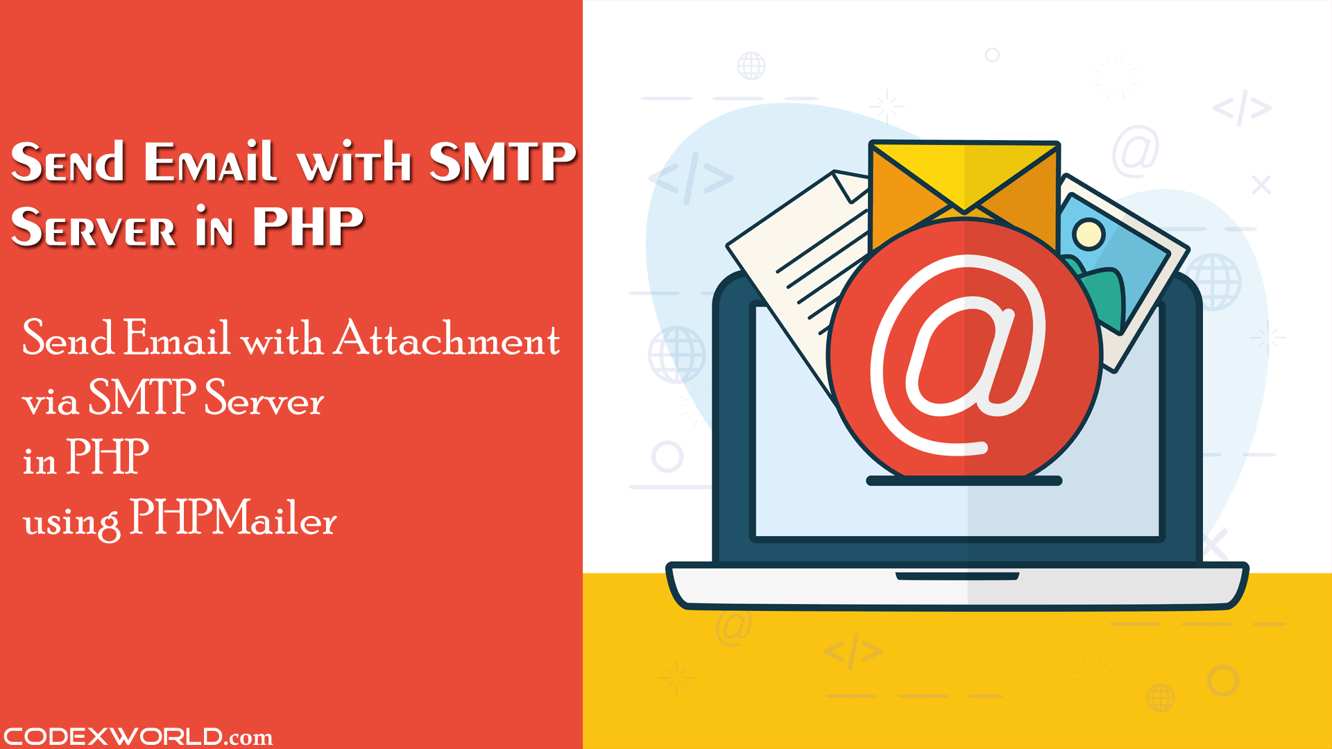 Send Email via SMTP Server in PHP using PHPMailer CodexWorld