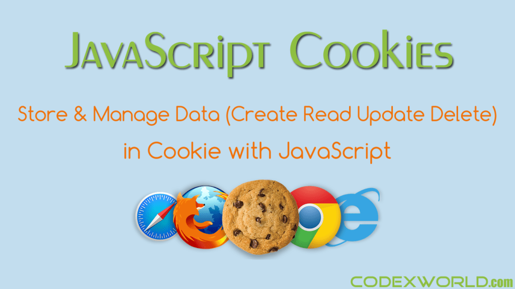 Store Data in Cookies with JavaScript CodexWorld