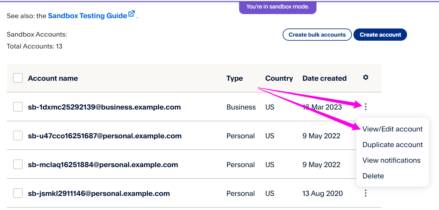 How to Create PayPal Payments Pro Sandbox Business Account CodexWorld