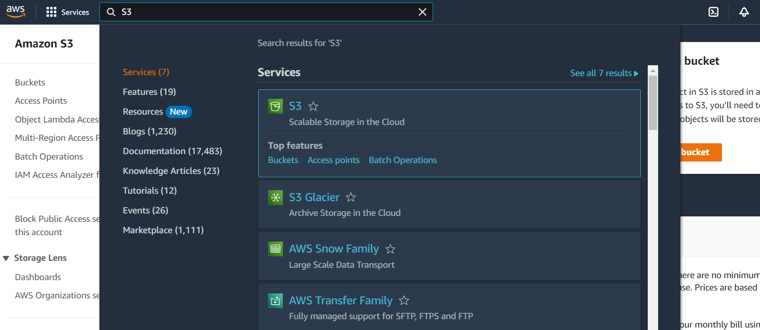 Upload Files to Amazon S3 Bucket using PHP CodexWorld
