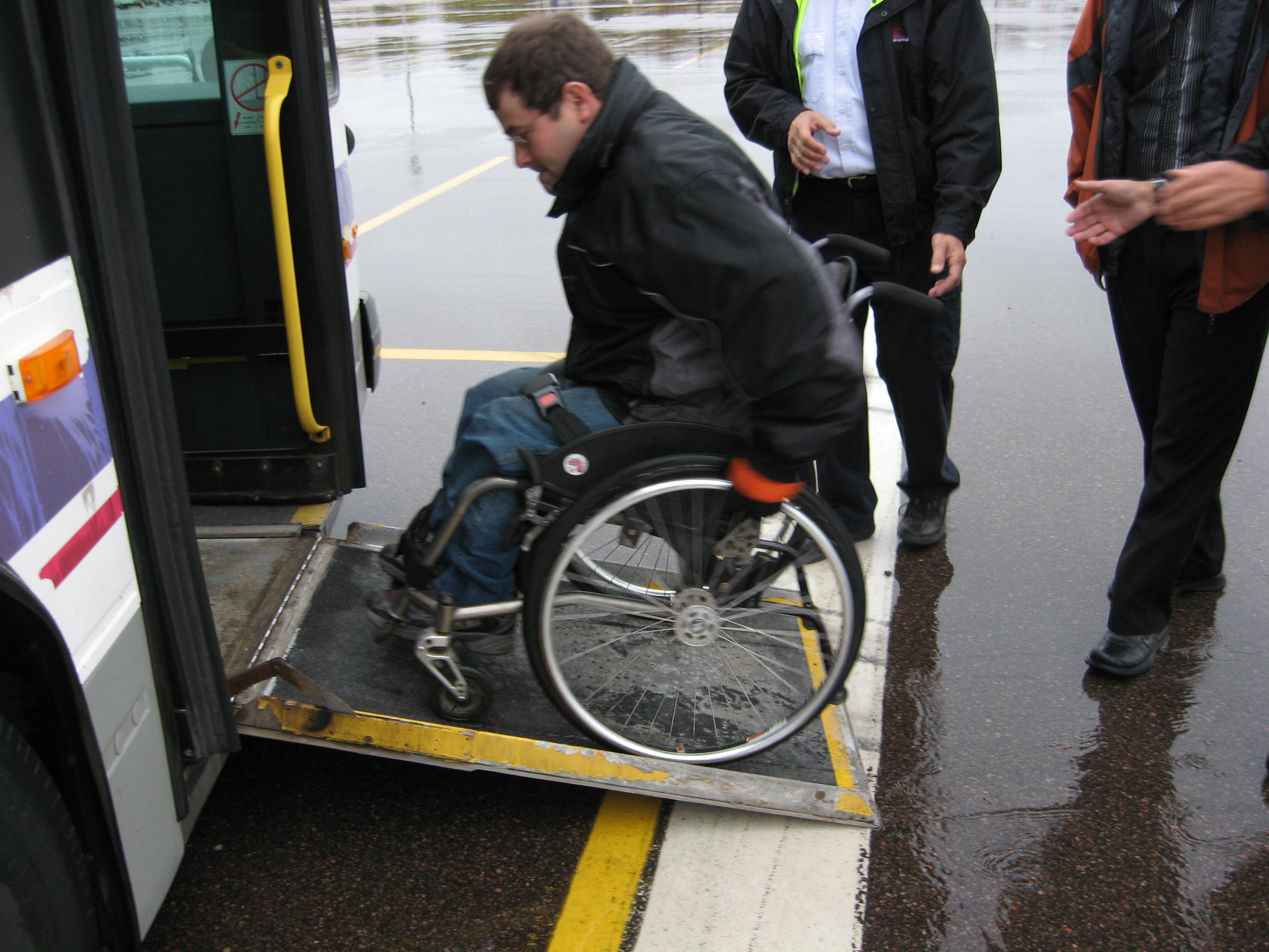 Trajets accessibles aux personnes en fauteuil roulant Codiac