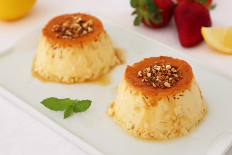 Flan de leche condensada y limón Código Cocina