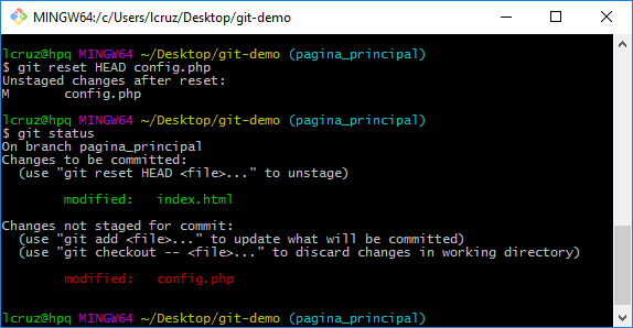 Como revertir cambios en Git o regresar a una versión anterior
