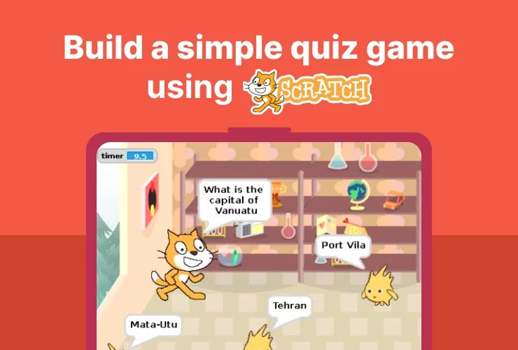 Easy Steps to Create a Quiz Game using Scratch Codingal