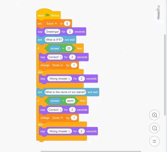 Easy Steps to Create a Quiz Game using Scratch Codingal