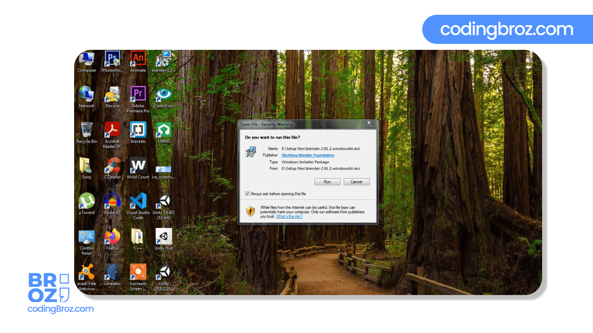 How To Run Blender 2.9 Without Graphics Card CodingBroz