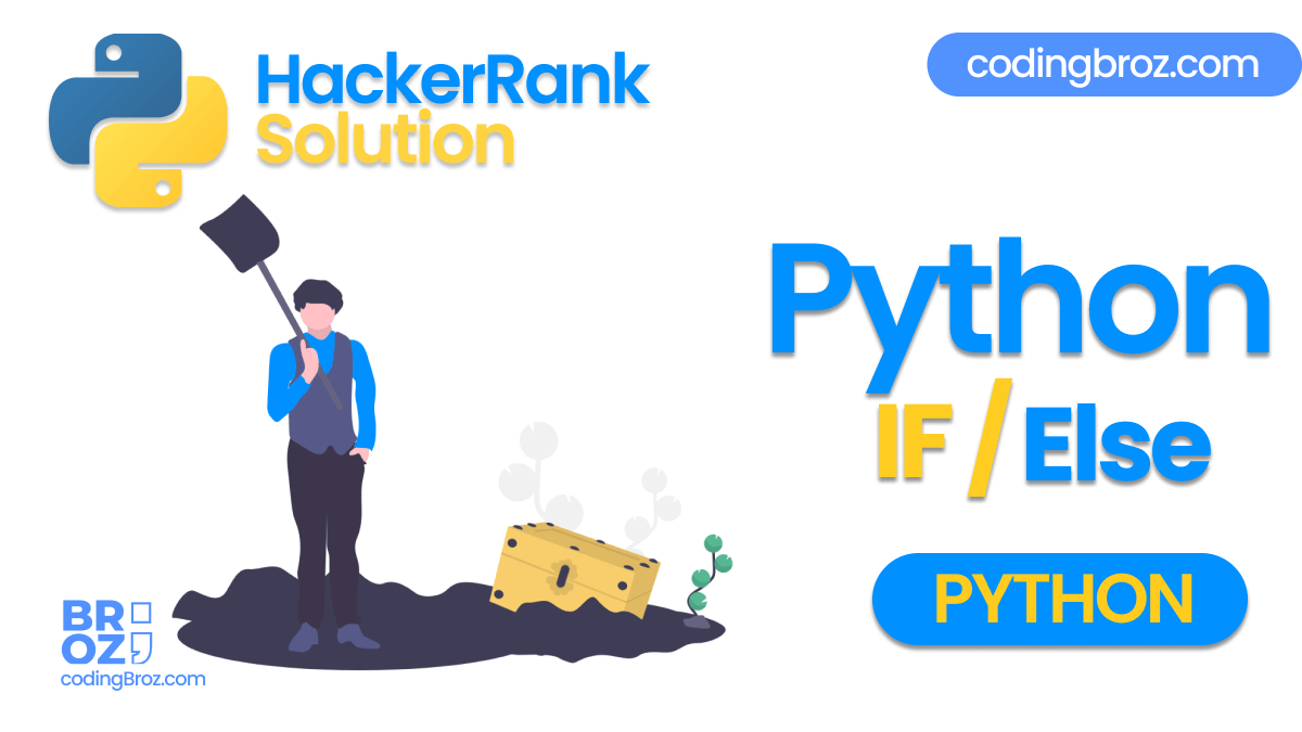Python IfElse HackerRank Solution CodingBroz