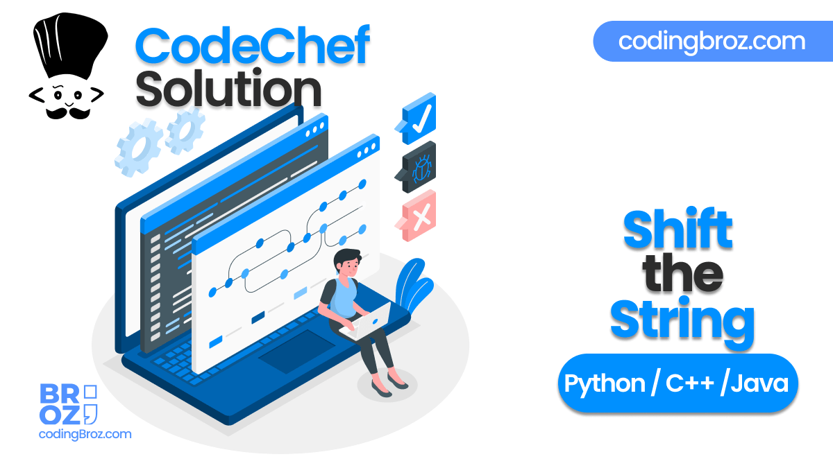 Shift The String CodeChef Solution CodingBroz