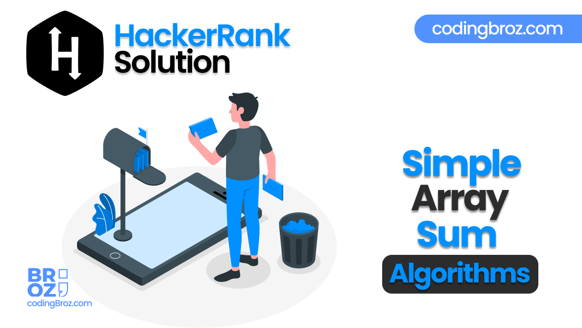 Simple Array Sum HackerRank Solution CodingBroz