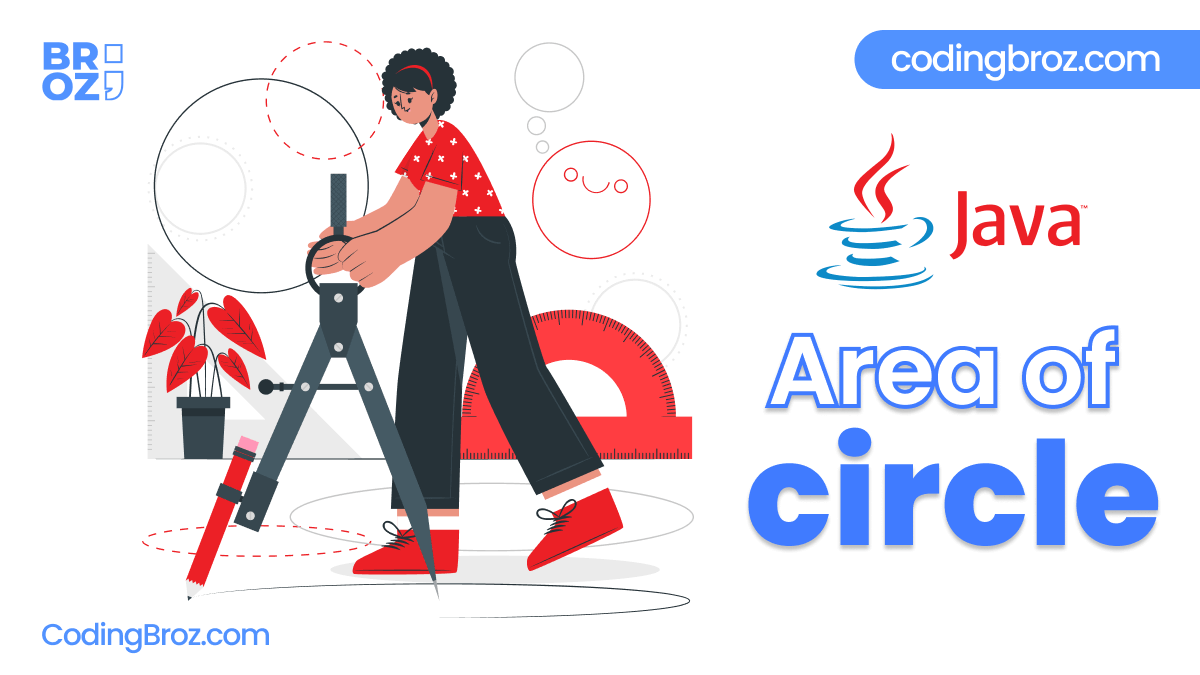 Java Program to Calculate the Area of a Circle CodingBroz