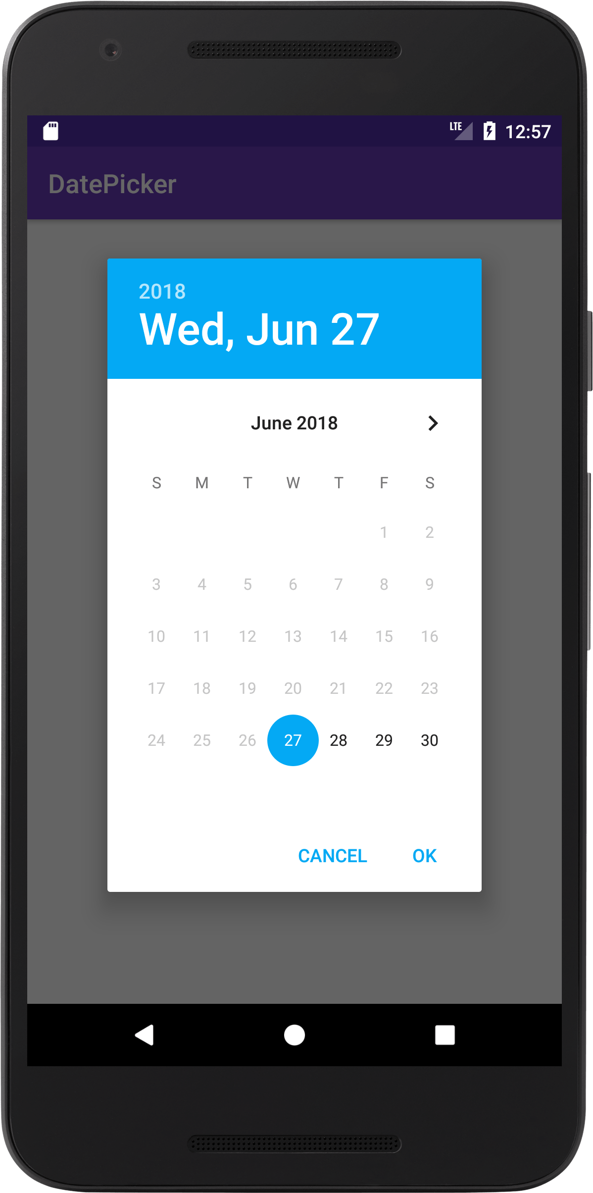 Android Datepicker Using Datepickerdialog With Button Coding Demos